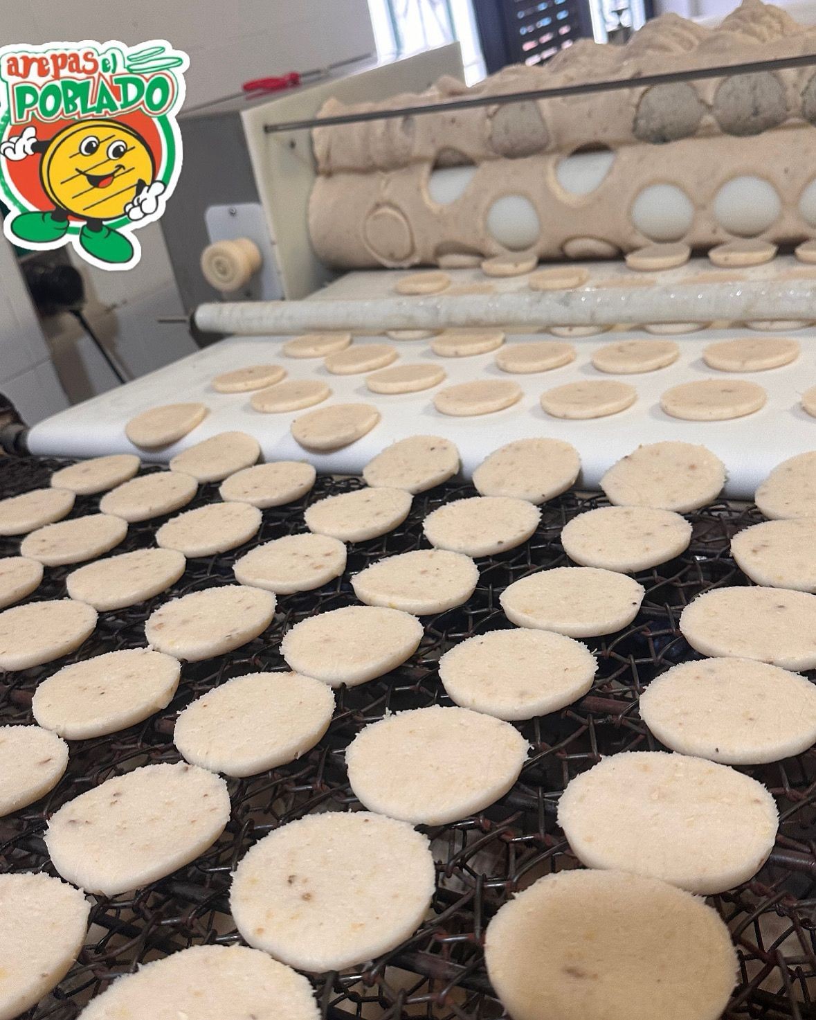 Moldeado de arepas