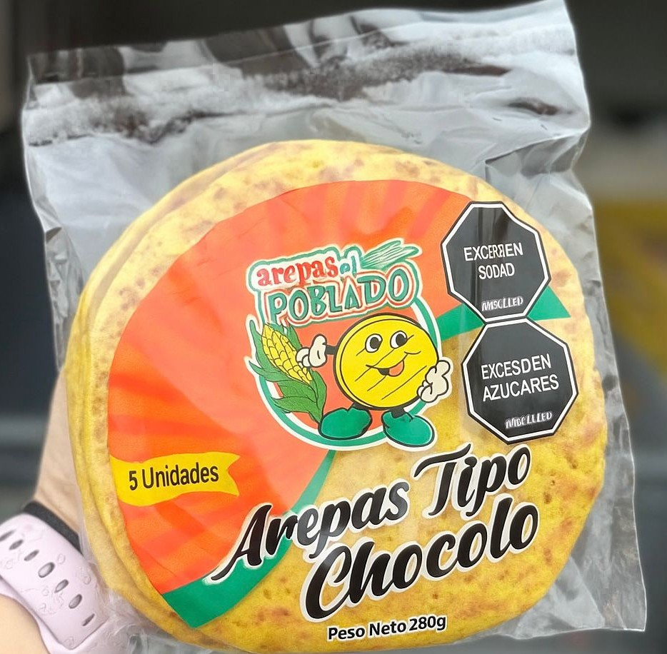 Arepa dulce para merienda